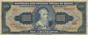 1000 Cruzeiros